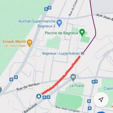 Apartamento 3 Bedroom Flat 3mins From Metro 30mins To Jo Match Bagneux (Hauts-de-Seine)